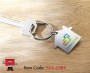 house shape keyring