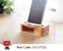 bamboo smartphone stand music amplifier