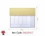 Eco-Friendly Weekly Planner Kit with Pen, Clip, Sticky Notes packed in Gift Box