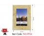 Wooden Photo Frame, 5x7 inch in white gift box