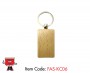 Wooden Keychain, Rectangle FAS-KC06