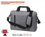 Economy Laptop/Conference Bag in Gray Color, 38x28 cms