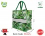 green leaf printed jute bags natural eco-friendly ecobags eco