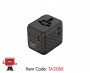 All in 1 Universal Travel Adapter, 20W, Black Color