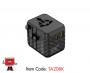 All in 1 Universal Travel Adapter, 20W, Black Color