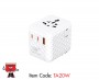 All in 1 Universal Travel Adapter, 20W, White Color