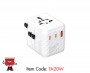 All in 1 Universal Travel Adapter, 20W, White Color
