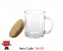 glass bamboo mugs mug natural ecofriendly