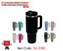 1.2L Double Walled Tumbler  with a Reusable Straw