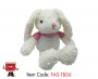 Rabbit Plush with White/Pink Tshirt