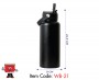 Stainless Steel Water Bottle Double walled stainless steel. Carry Handle