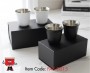 Gift Set of 2 Premium  Metal Kahwa Cups gs15 15