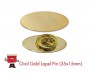 oval shape badge lapel pin laple pin
