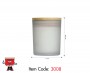 Sandalwood Scenred Soy Candle